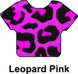 Siser Easy HTV Pattern Leopard Pink 12"x12" Sheet - VEP-LEOPARDPINK-SHT